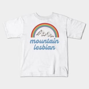 mountain lesbian Kids T-Shirt